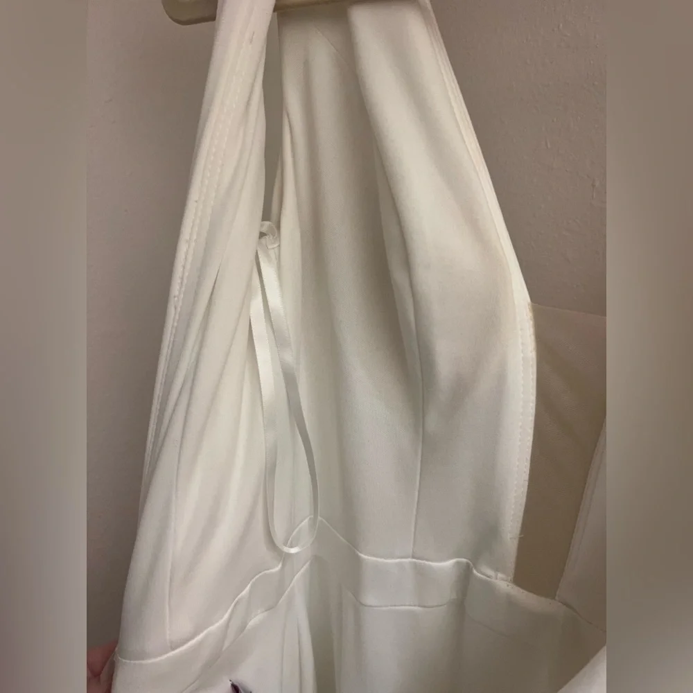 Jovani White Dress 22884 - Picture 13 of 16